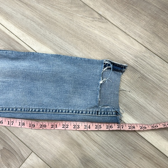 Hudson jeans cat midrise skinny jeans with step hem distressed size 27 - Picture 9 of 9